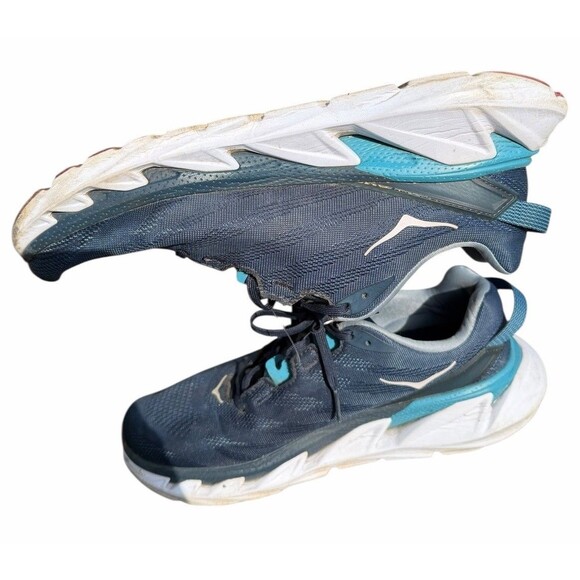 Hoka One One Elevon 2 Running Shoes Mens 10 Blue White Sneakers Comfort main image 6